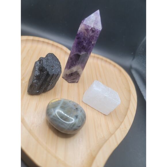 4 Pc Healing Crystal Bundle Assortment, 180G - Picture 4 of 6